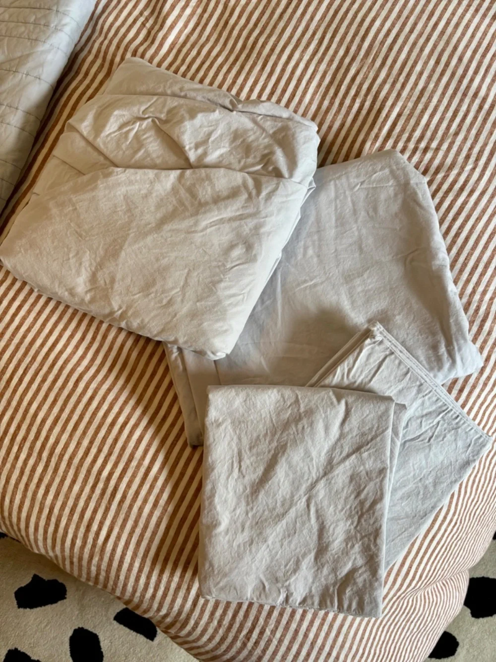 Quince Organic Crisp Percale Sheet Set - King
